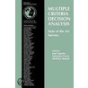 Multiple Criteria Decision Analysis door Onbekend