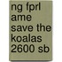 Ng Fprl Ame Save The Koalas 2600 Sb