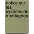 Notice Sur Les Systmes de Montagnes