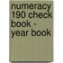 Numeracy 190 Check Book - Year Book