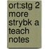 Ort:stg 2 More Strybk A Teach Notes