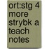 Ort:stg 4 More Strybk A Teach Notes