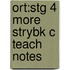 Ort:stg 4 More Strybk C Teach Notes