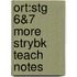 Ort:stg 6&7 More Strybk Teach Notes