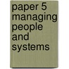 Paper 5 Managing People And Systems by Unknown