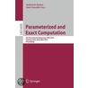 Parameterized And Exact Computation door Onbekend