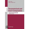 Parameterized And Exact Computation by Noga Alon