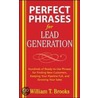 Perfect Phrases for Lead Generation door Bill Brooks