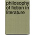 Philosophy of Fiction in Literature