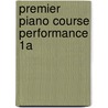 Premier Piano Course Performance 1a door E.L. Lancaster
