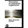 Principles Of Insurance Legislation door Miles Menander Dawson