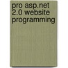 Pro Asp.net 2.0 Website Programming by David Armstrong