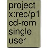 Project X:rec/p1 Cd-rom Single User door Shoo Rayner