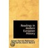 Readings In Modern European History
