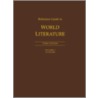 Reference Guide To World Literature door Gale Group