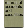 Returns Of Accidents And Casualties door Transport Great Britain.