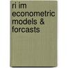 Ri Im Econometric Models & Forcasts door Onbekend