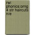 Rwi Phonics:orng 4 Str Haircuts N/e