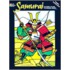 Samurai Stained Glass Coloring Book