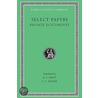 Select Papyri, I, Private Documents door Oppian