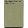 Sipri/unesco:handbook Peace & Sec C by Unesco