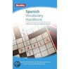 Spanish Vocabulary Berlitz Handbook door Mike Zollo