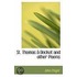 St. Thomas A Becket And Other Poems