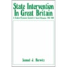 State Intervention In Great Britain door Samuel J. Hurwitz