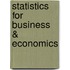 Statistics for Business & Economics