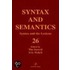 Syntax and Semantics, Volume 26 Cth