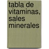 Tabla de Vitaminas, Sales Minerales by Ph. Dorosz