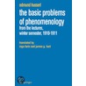 The Basic Problems Of Phenomenology door Edmund Husserl