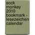 Sock Monkey 2010 Bookmark - Lesezeichen Calendar
