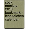 Sock Monkey 2010 Bookmark - Lesezeichen Calendar