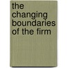 The Changing Boundaries of the Firm door Marcella Colombo