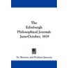 The Edinburgh Philosophical Journal door Onbekend