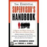 The Essential Supervisor's Handbook by Terence Sember