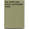 The Smith and Kraus Monologue Index door Onbekend