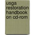 Usga Restoration Handbook On Cd-rom