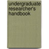Undergraduate Researcher's Handbook door Ralph J. McKenna