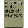 University Of The State Of New York by Sidney Sherwood