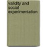 Validity And Social Experimentation