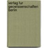 Verlag Fur Geowissenschaften Berlin