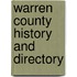 Warren County History and Directory