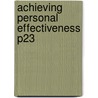 Achieving Personal Effectiveness P23 door Association of Accounting Technicians