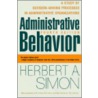 Administrative Behavior, 4th Edition door Herbert A. Simon