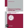 Advances In Cryptology - Crypto 2007 door Onbekend