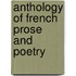 Anthology of French Prose and Poetry