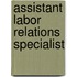 Assistant Labor Relations Specialist