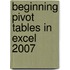 Beginning Pivot Tables in Excel 2007